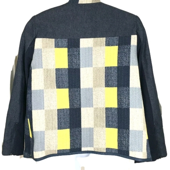 Bcbgmaxazria Jakob Asymmetrical Blazer Large - Picture 6 of 8